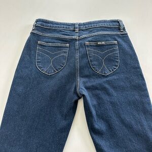 ROLLA'S Women's Dark Blue Straight Leg Jeans